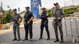 חסימות הר מירון, צילום: דוברות המשטרה